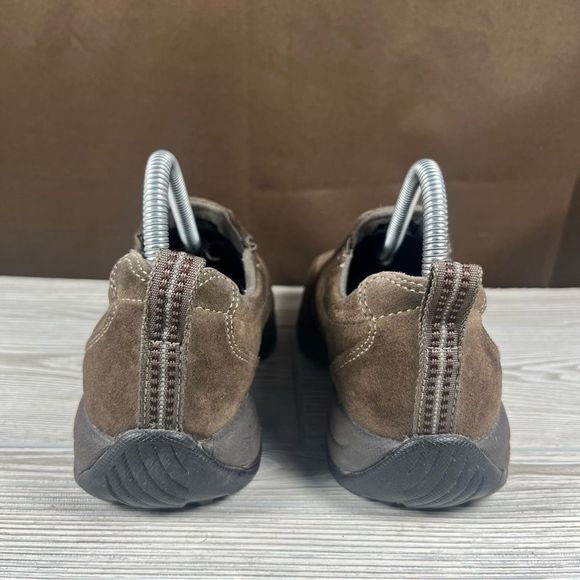 LL Bean Brown Suede Slip-On Moc Shoe Womens 7.5 - Picture 4 of 8